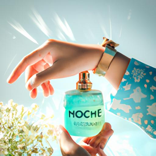 Phun nước hoa Chloe Nomade lên cổ tay để cảm nhận mùi hương tươi mát và tự do.