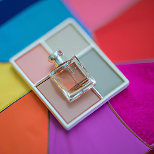 Nước hoa Dior Mini đầy màu sắc trên bảng màu tươi sáng