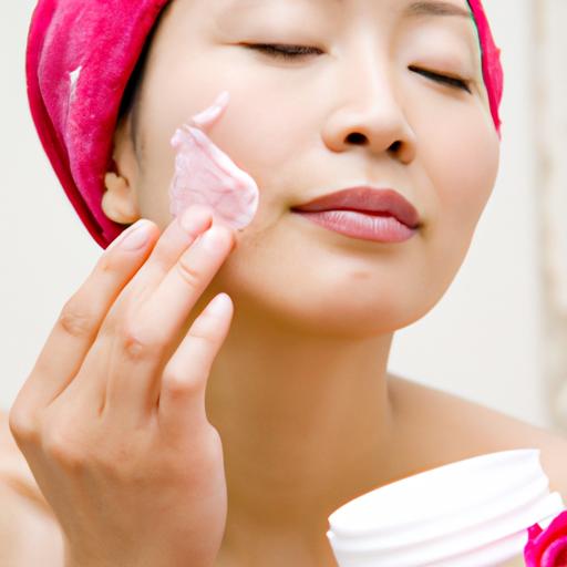 Sử dụng nước hoa hồng của Nhật để làm sạch da